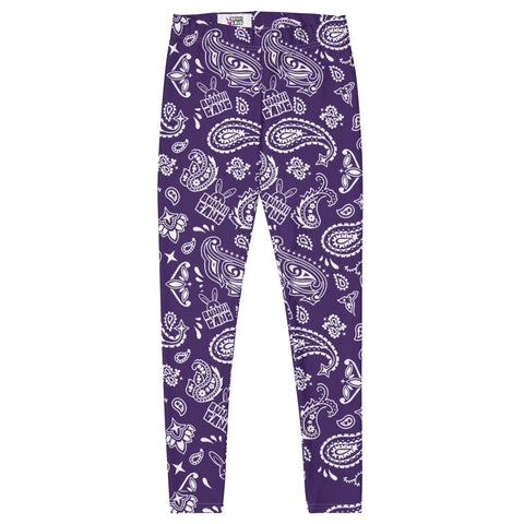 BUNNII GANG "PURPLE BANDANA" Leggings