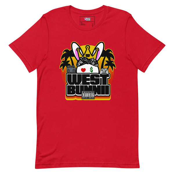 BUNNII GANG "WEST BUNNII" Unisex t-shirt