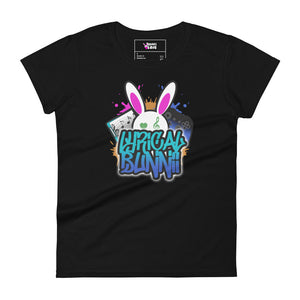 BUNNII GANG "LYRICAL BUNNII" Women's short sleeve t-shirt