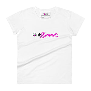 BUNNII GANG "ONLY BUNNIIS" Women's short sleeve t-shirt