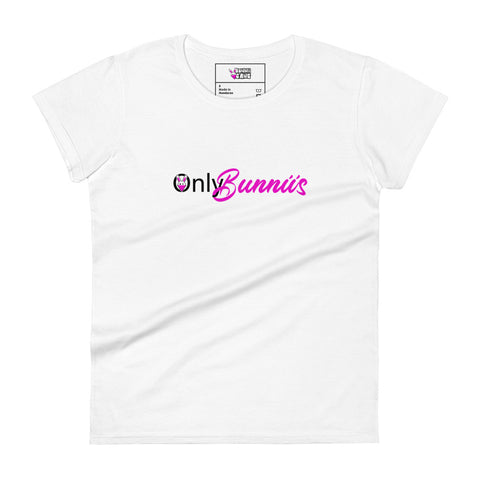 BUNNII GANG "ONLY BUNNIIS" Women's short sleeve t-shirt