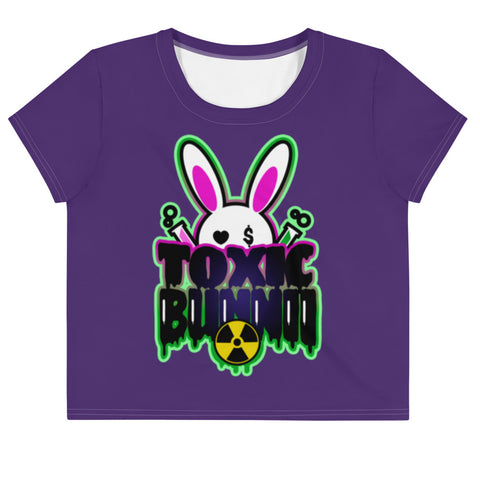 BUNNII GANG "TOXIC BUNNII" CROP TOP