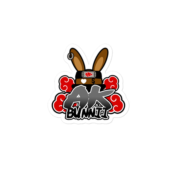 BUNNII GANG "AK BUNNII" Sticker