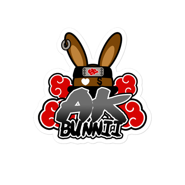 BUNNII GANG "AK BUNNII" Sticker