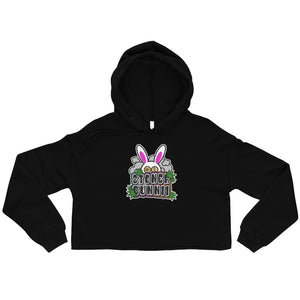 BUNNII GANG "STONER BUNNII" CROP HOODIE