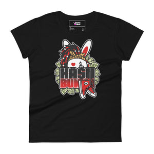 BUNNII GANG "KASH BUNNII" Women's short sleeve t-shirt