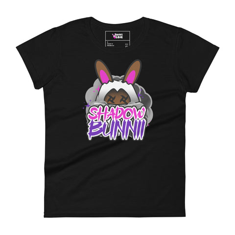 BUNNII GANG "SHADOW BUNNII" Women's short sleeve t-shirt